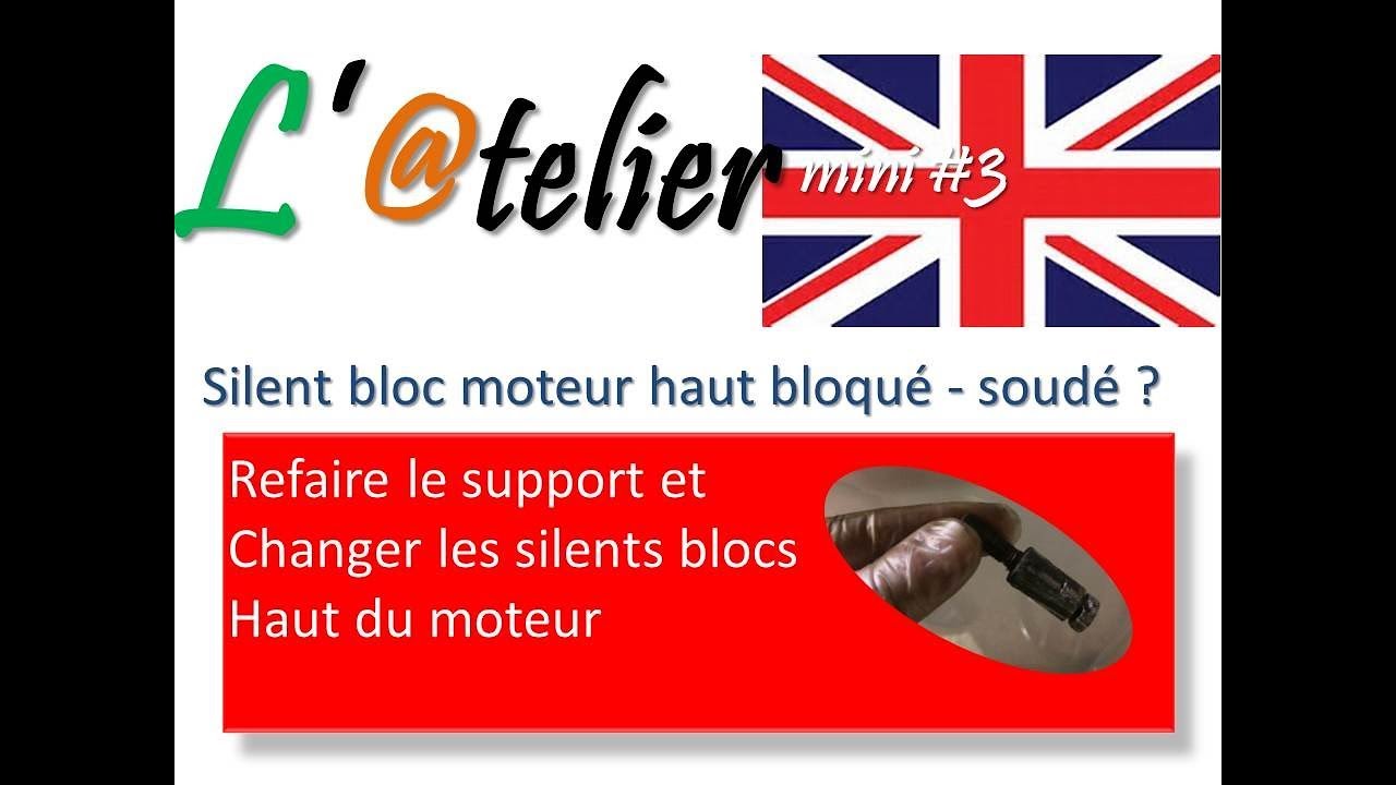 Austin mini #3 silents blocs tirant moteur haut