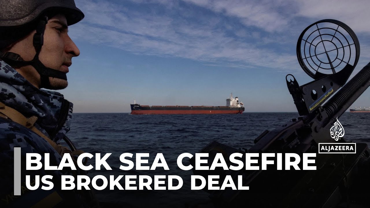 Black Sea ceasefire: US says Russia, Ukraine agree on navigation safety
