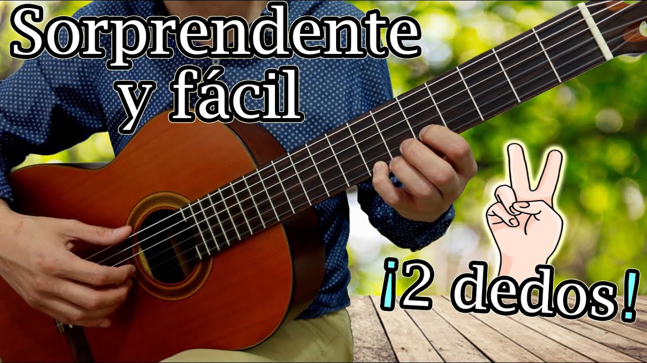 ¡Haz arpegios increíbles con acordes de SOLO 2 DEDOS! - Tutorial fácil y rápido, paso a paso 💪🏼