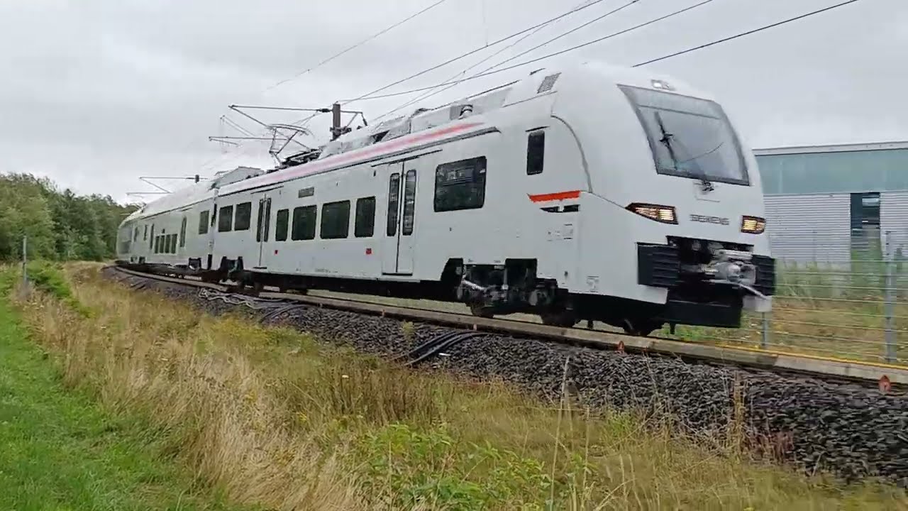 Siemens Desiro High-Capacity (HC) &bull; Egypt Egyptian National Railways (ENR) &bull; Testfahrt &bull; test train