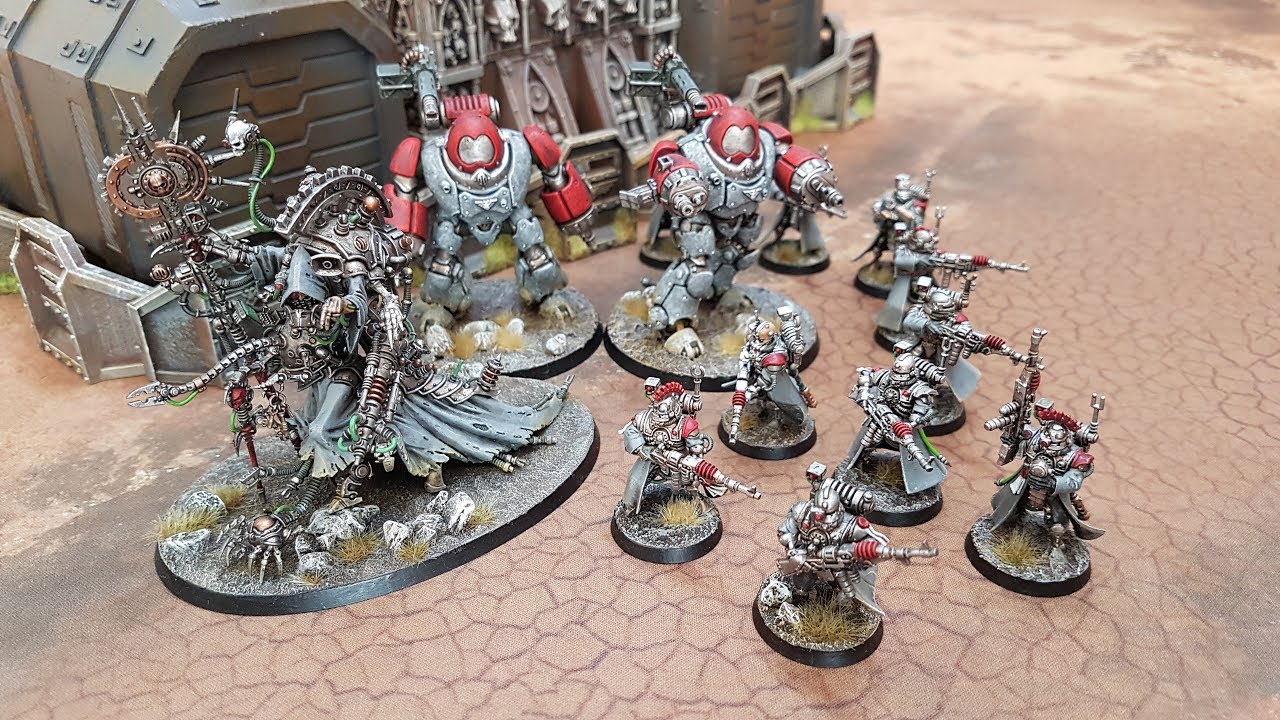 8th edition 40k battle report; Tau vs Admech