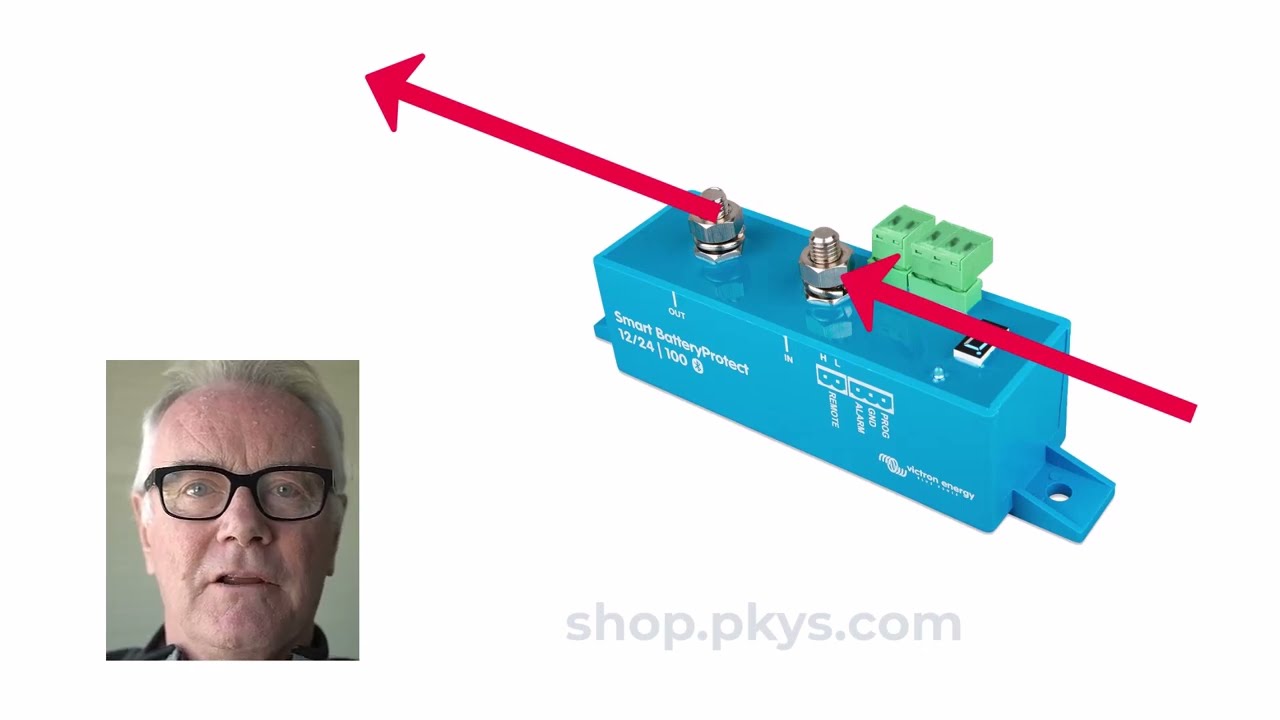 Wiring and programming your Victron Smart BatteryProtect