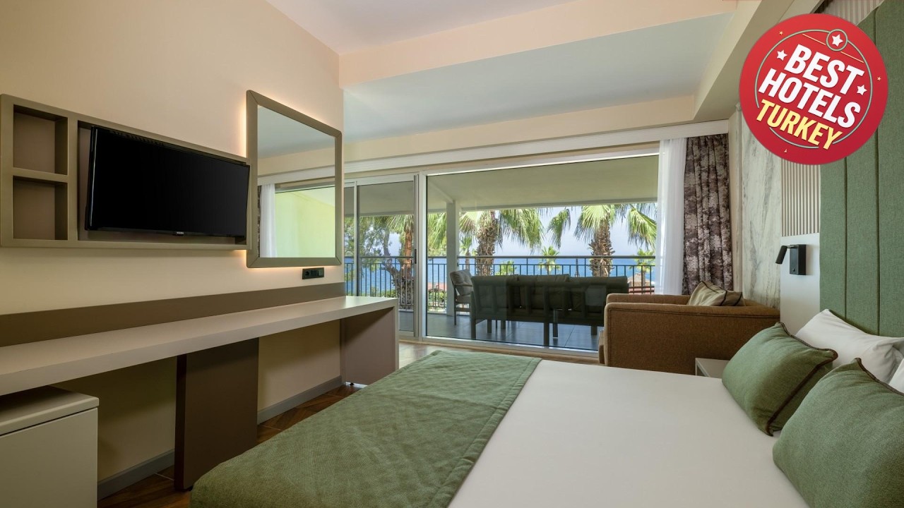 Crystal Flora Beach Resort - All Inclusive | Kemer, Turkey | Hotel Review ⭐