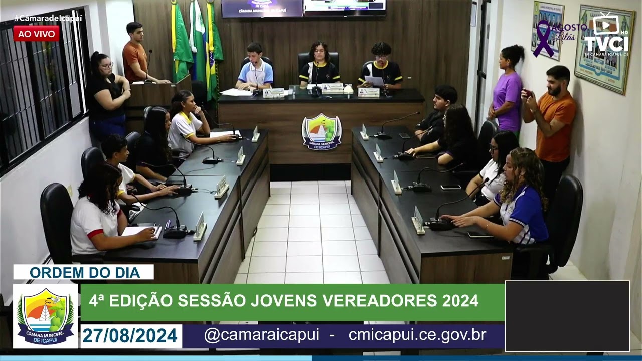 03&ordf; SESS&Atilde;O JOVEM VEREADOR 2024