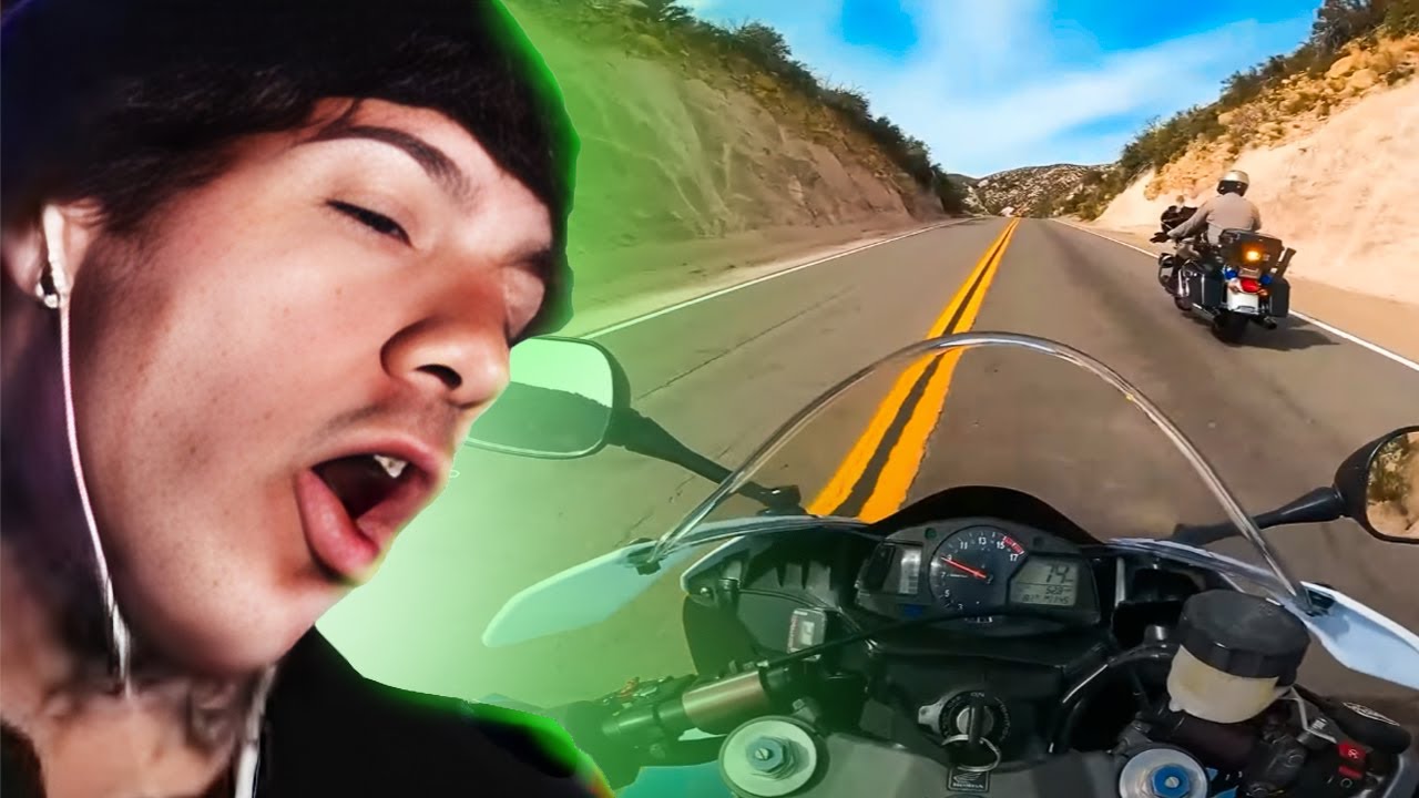 CADE A 160km/h CERCANDO DI STARE DIETRO A MAXWRIST!!