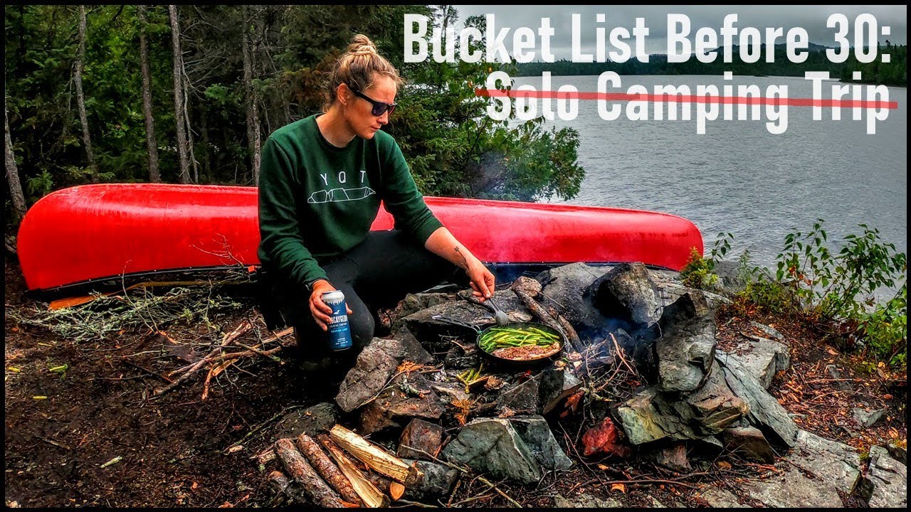 Erin's First Time Camping Alone in the Backcountry
