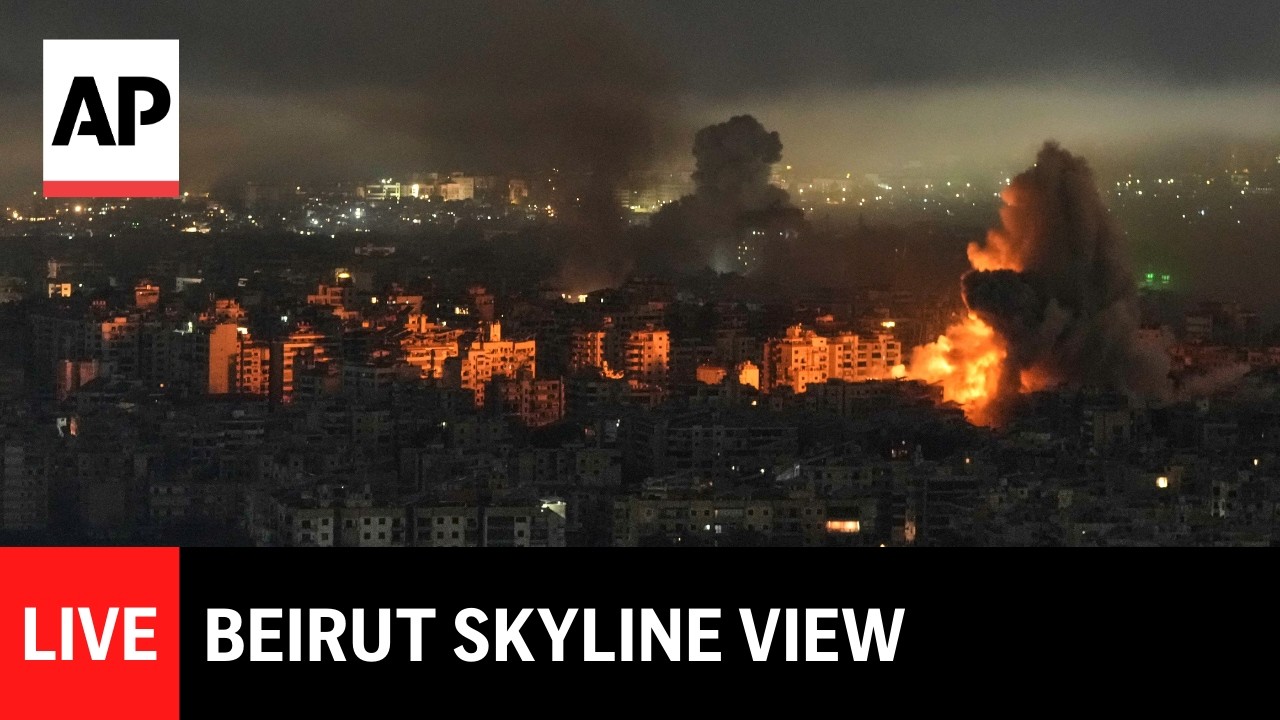 LIVE: Beirut skyline as Israel intensifies attacks on Lebanon