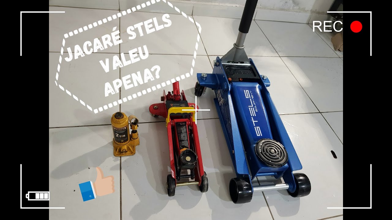 REVIEW JACARÉ HIDRAULICO PROFISSIONAL STELS 3T SERÁ QUE VALEU APENA??