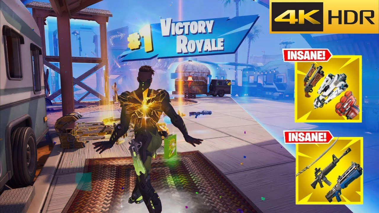Fortnite Battle Royale ( Zero Build) 4k 60fps gameplay (Fortnite chapter 7 )