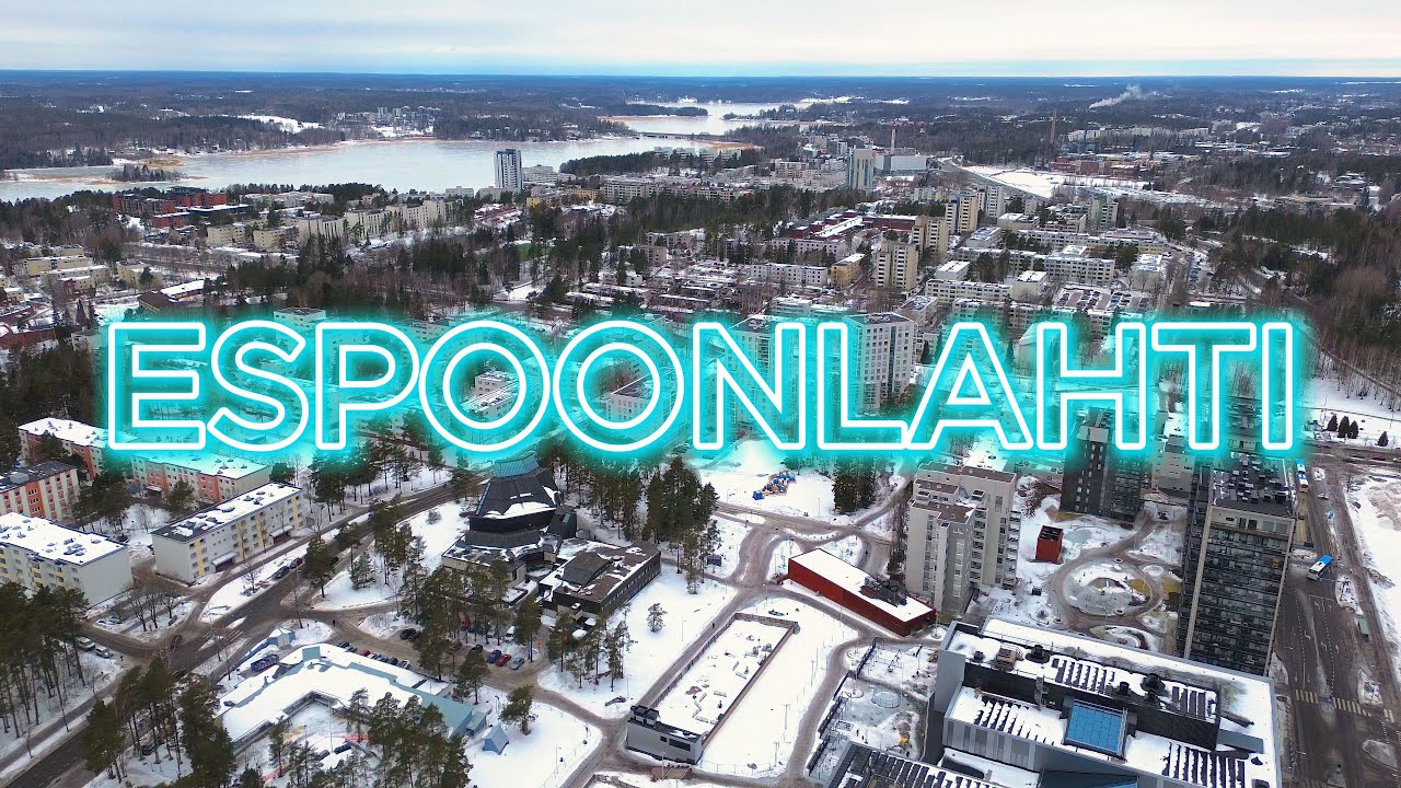 Drone Flight in Espoonlahti Espoo Finland | Drone Video 4K | Dji Mini 3