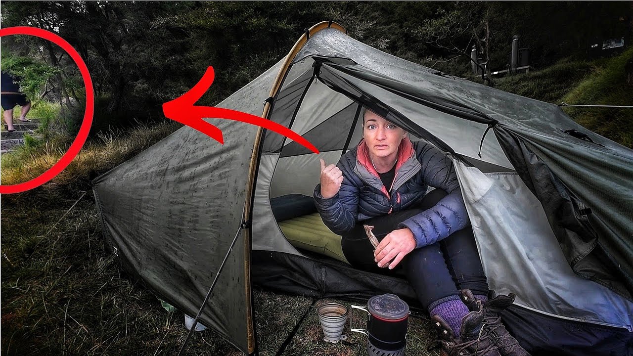 I HAD TO MOVE - Strangers pitched right next to my tent