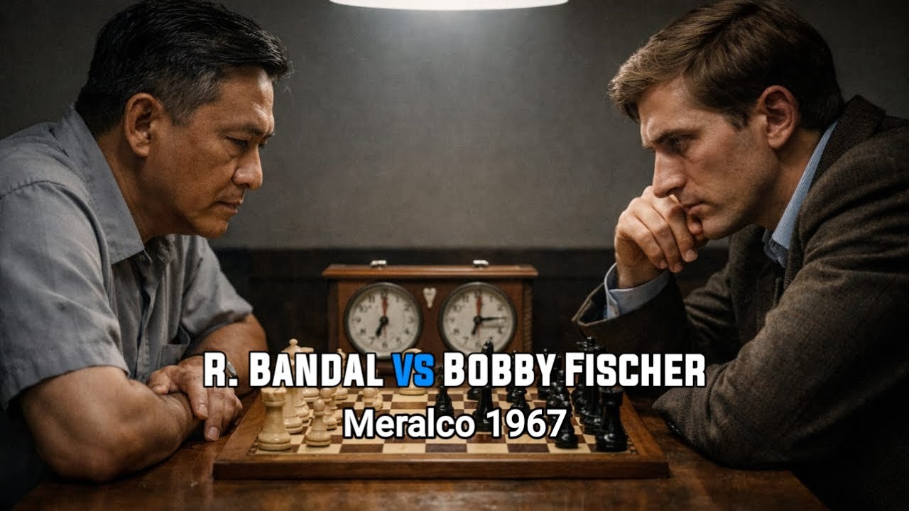 R. Bandal vs Bobby Fischer | Meralco, Philippines 1967