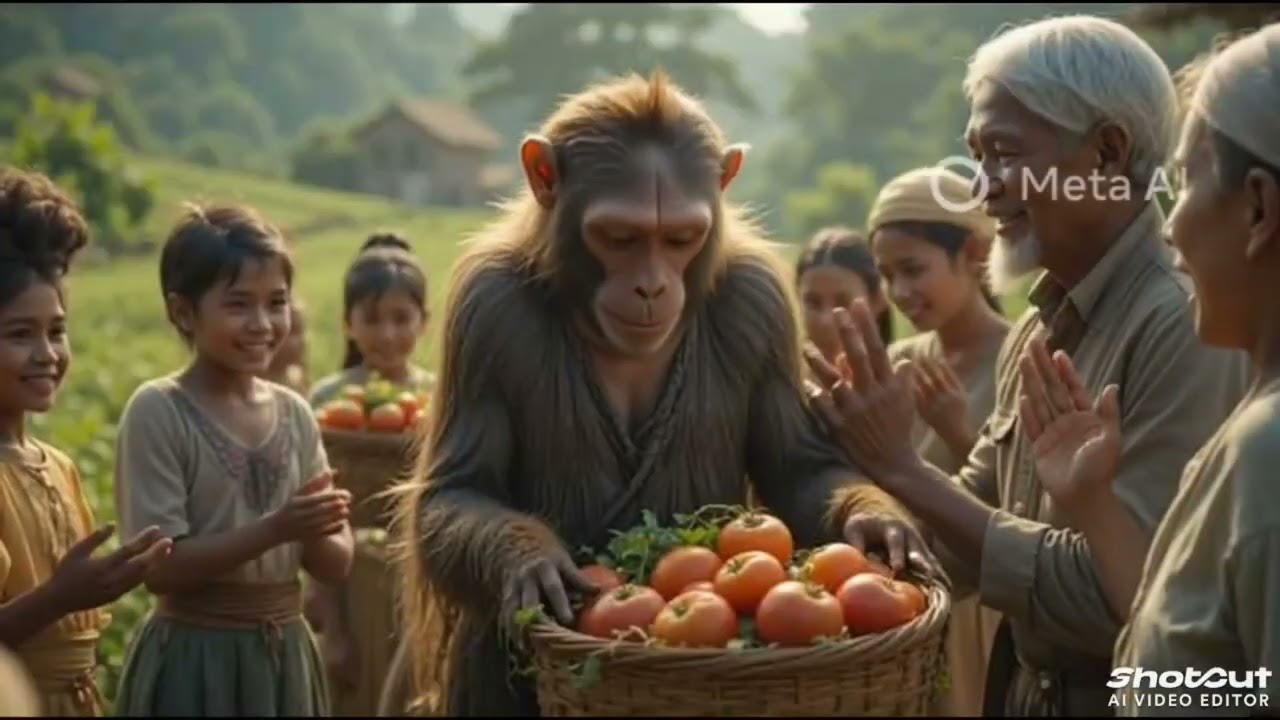 Monkey NaNa cabbage 🥬 Harvest Turns CHAOTIC as a milk cow sinks in mud...His Rescuse Will AMAZE you!