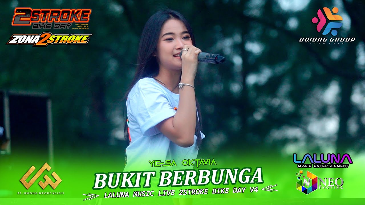 BUKIT BERBUNGA - YESA OKTAVIA - LALUNA MUSIC - 2STROKE BIKE DAY V4 - REMBANG 2025