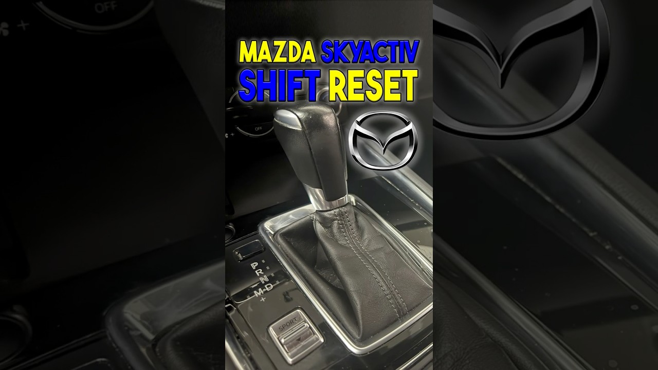 How to Activate Mazda Skyactiv Transmission Initial Learning Mode Reset #mazda #skyactiv #mazdacx5