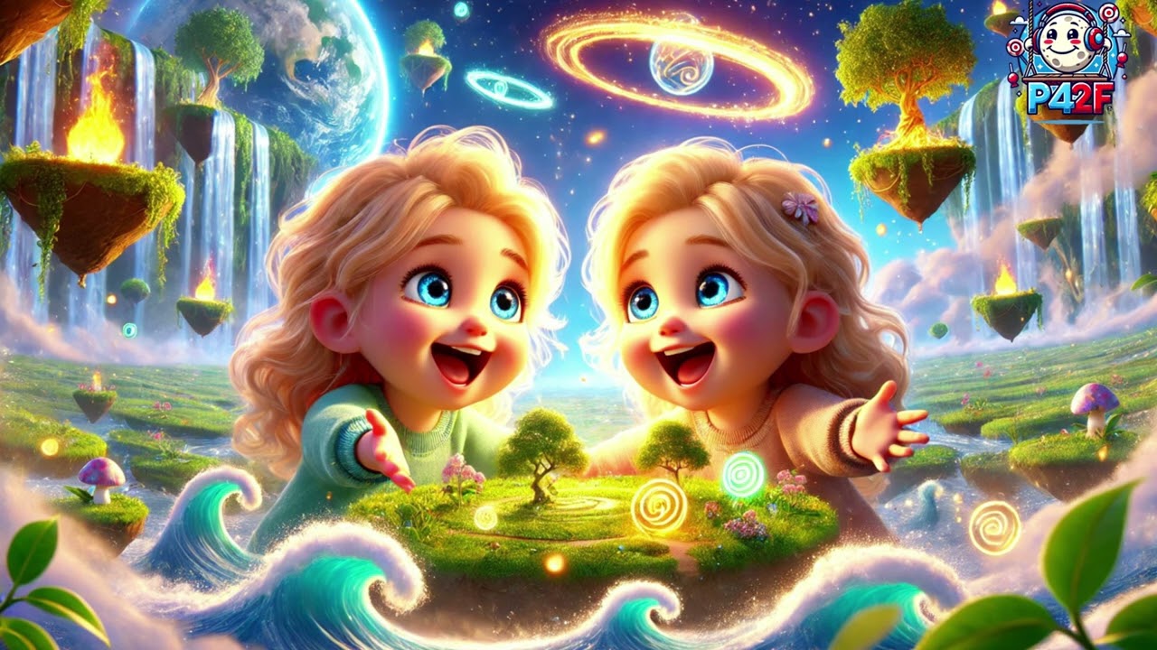 Feuer, Wasser, Erde, Luft – Das Wissenslied über die 4 Elemente | Kinderlied zum Mitsingen von P42F