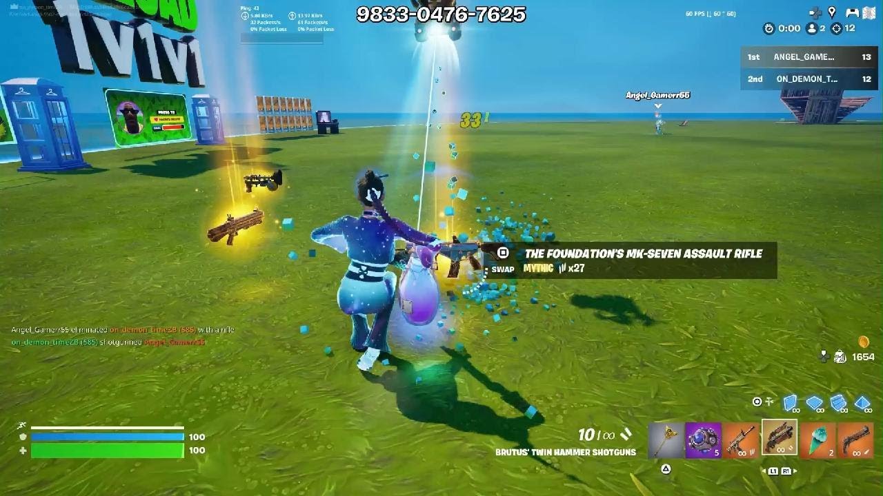 A 1V1 with Jaden.