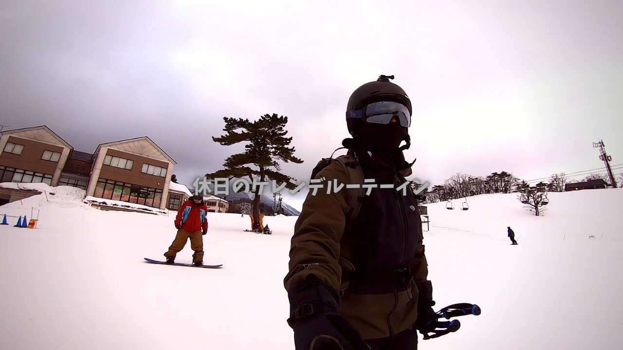 休日の【スキー】ルーティン【大山ホワイトリゾート】本日は色んなエリアを滑り比べてみた【おじさんの休日】