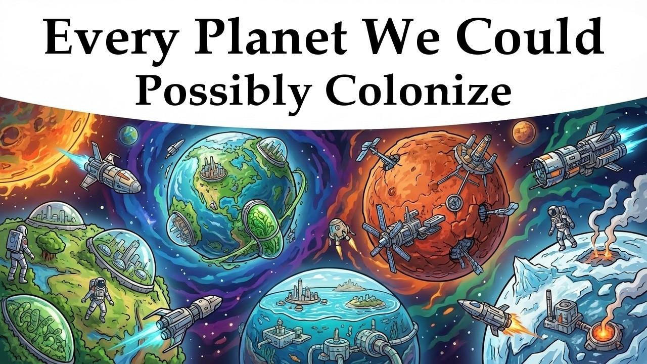 Every Planet We Could Possibly Colonize