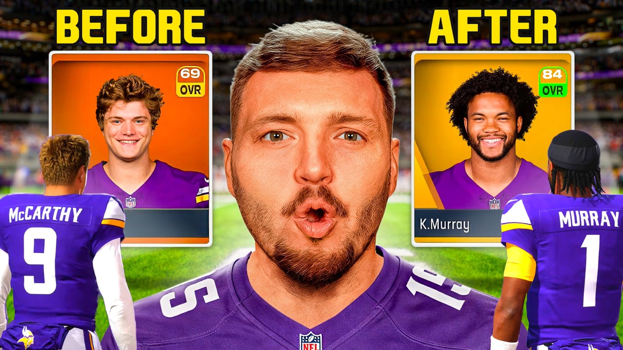 Rebuilding the Vikings with Kyler Murray!