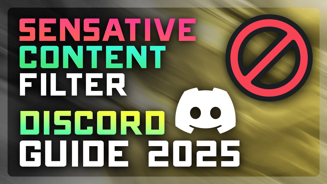 How to Disable Discord&rsquo;s Sensitive Content Filter 🚫📷 | View NSFW Images Without Blur (2025 Guide)