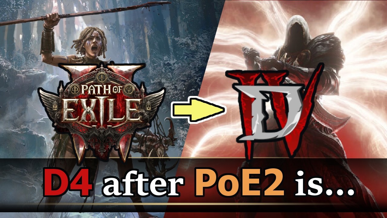 Я попробовал вернуться к D4 после PoE2 и...