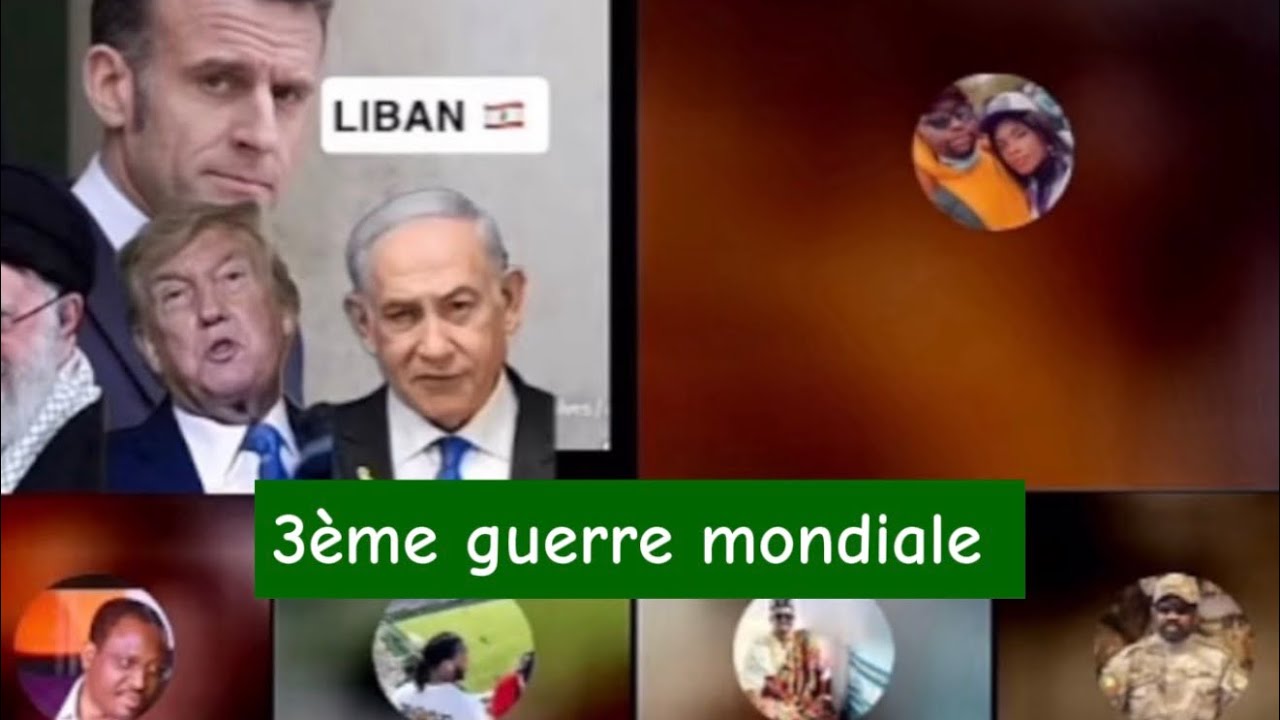 LA 3 EME GUERRE MONDIAL ENTRE SES PAYS IRAN ,USA ET D;AUTRE