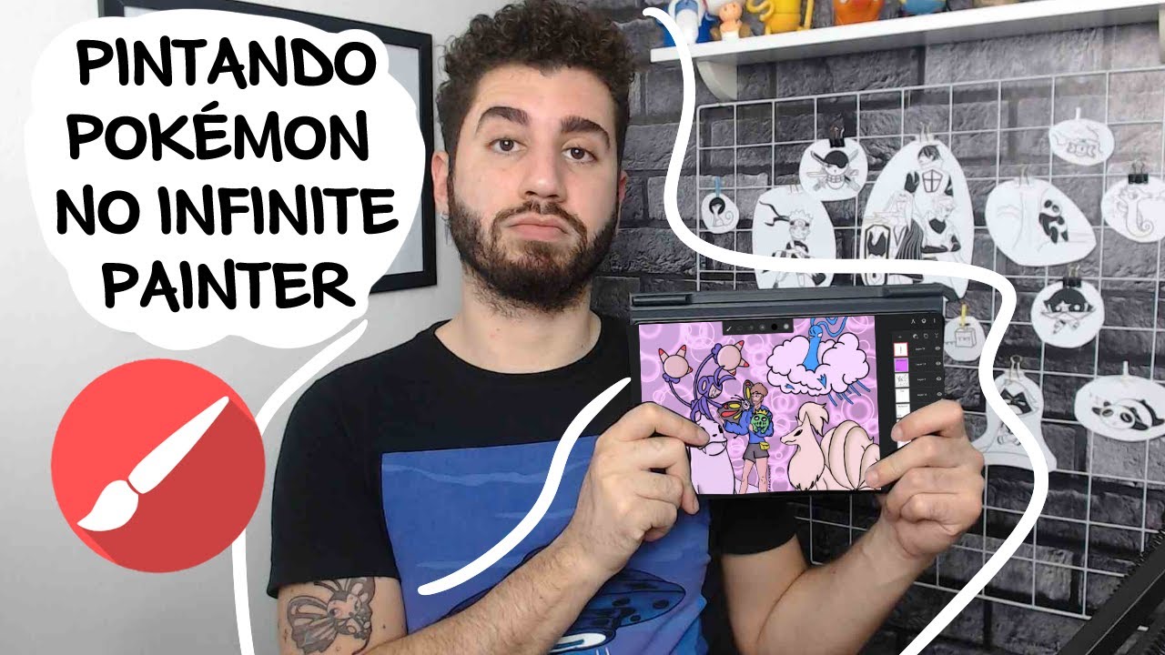 COMO COLORIR NO INFINITE PAINTER | CAMADAS, LUZ E SOMBRA, MULTIPLICAR | TAB S6 LITE