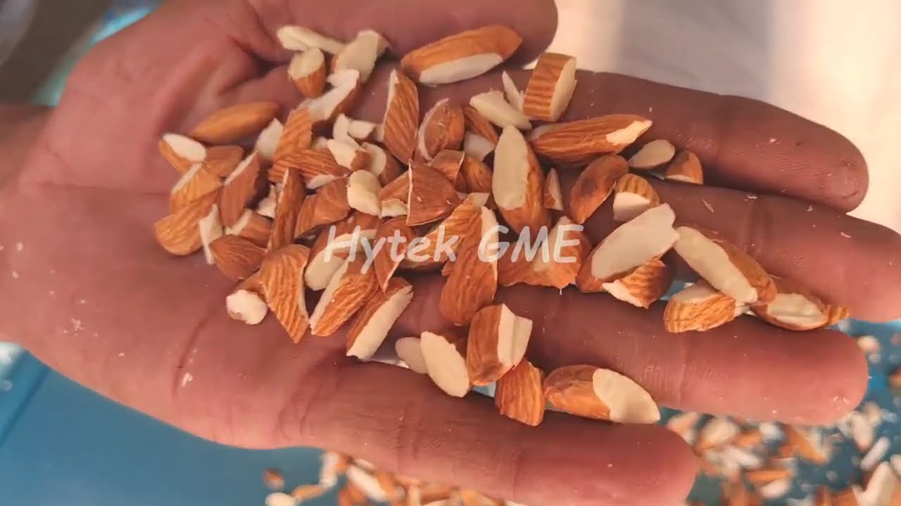 Almond Cutting Machine | Dry Fruits Cutting Machine | Cashew Nuts, Walnut Cutter | Dry Fruits Slicer