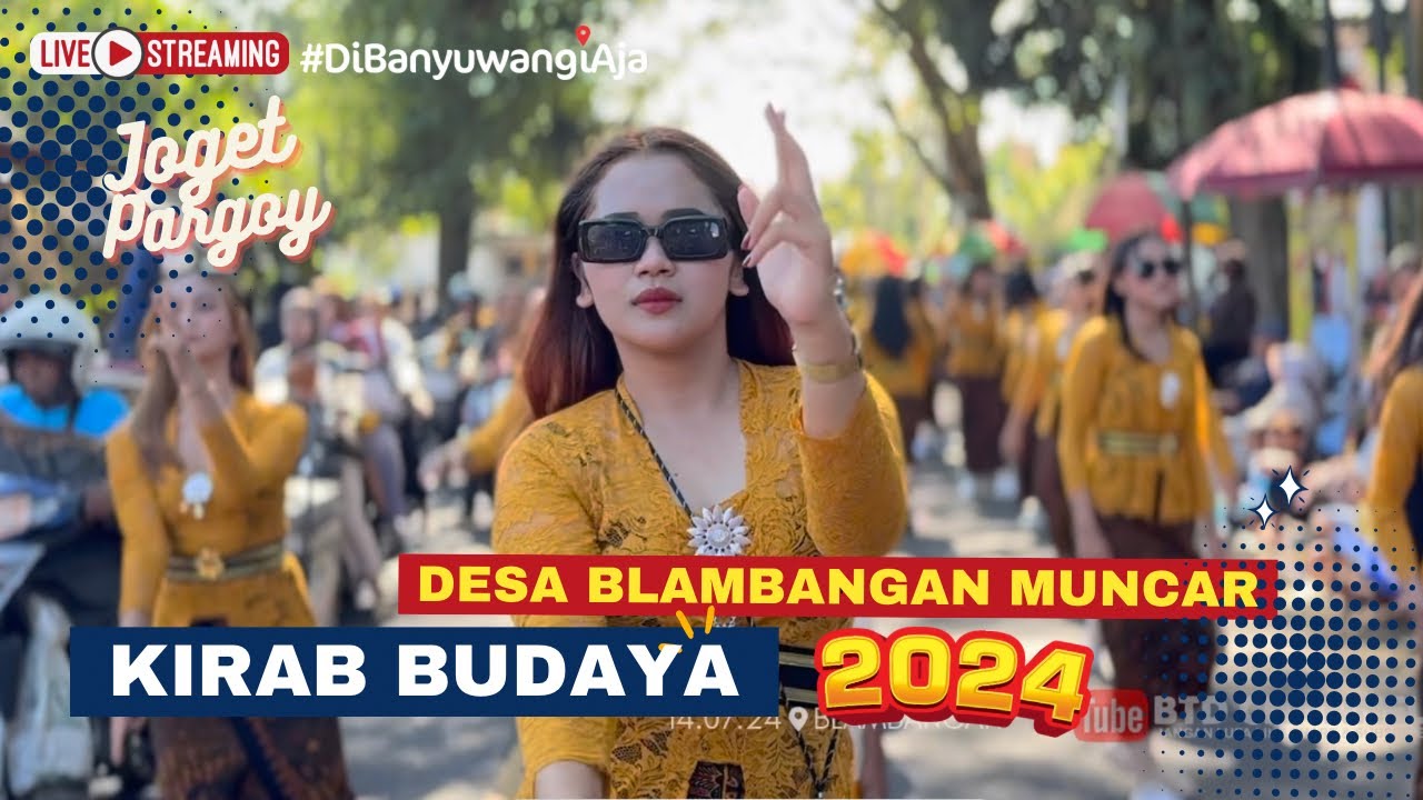 Karnaval Kirab Budaya Desa Blambangan Muncar Banyuwangi 2024