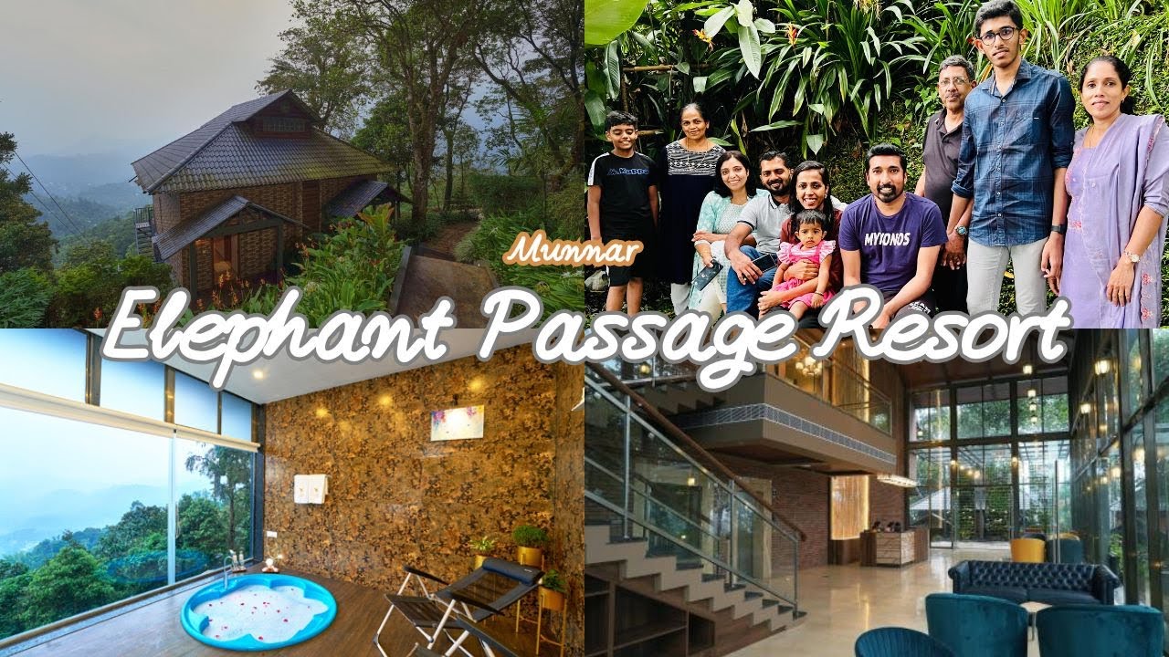 🌿 Staying at a hidden gem in Munnar – Elephant Passage Resort!