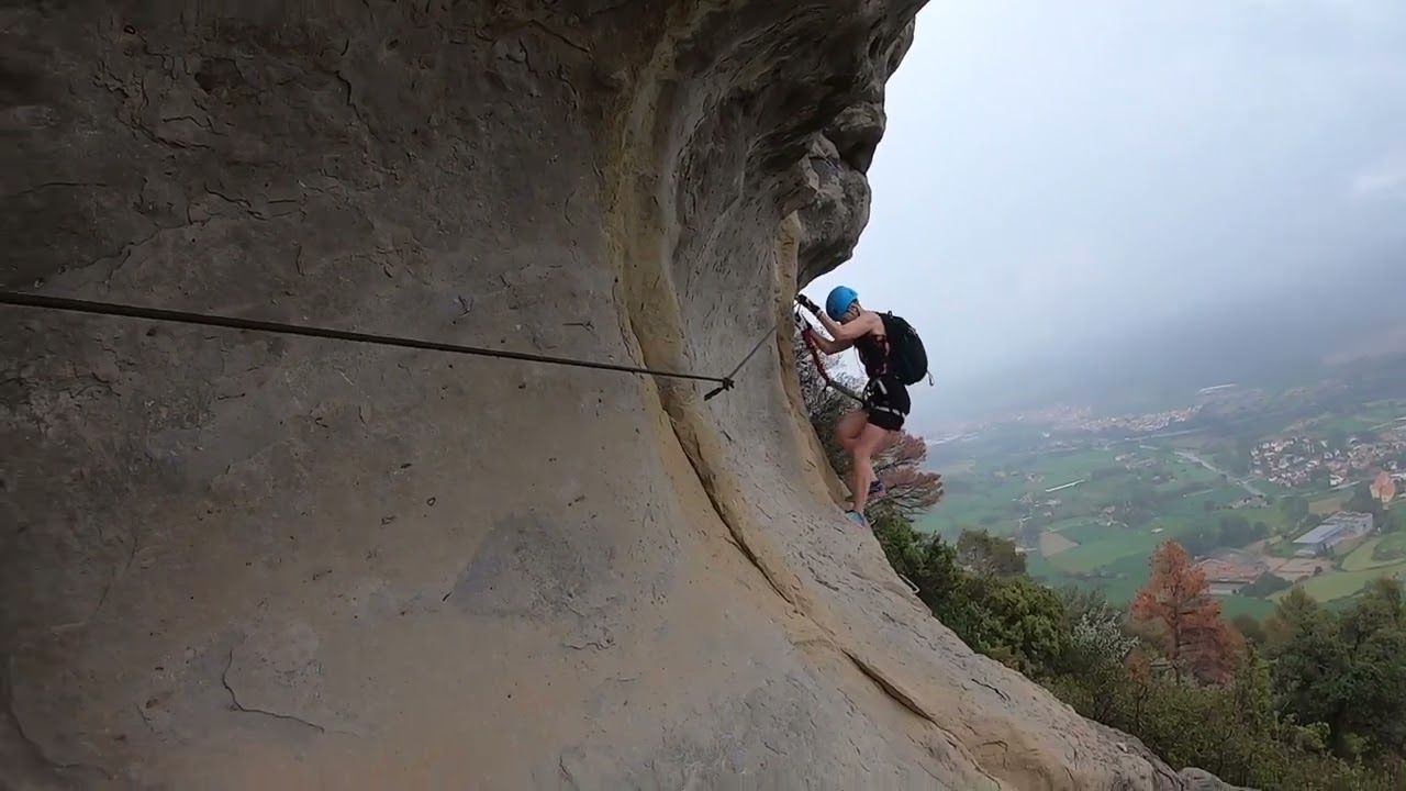 Via Ferrata  Baumes Corcades, Spain. 🐝Adventure Bugs Production🐝 June 2023