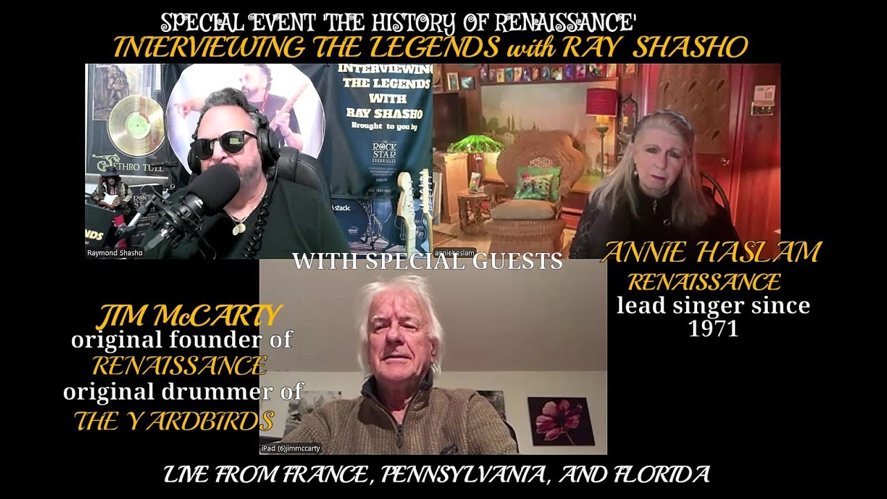 Jim McCarty and Annie Haslam: The History of Renaissance