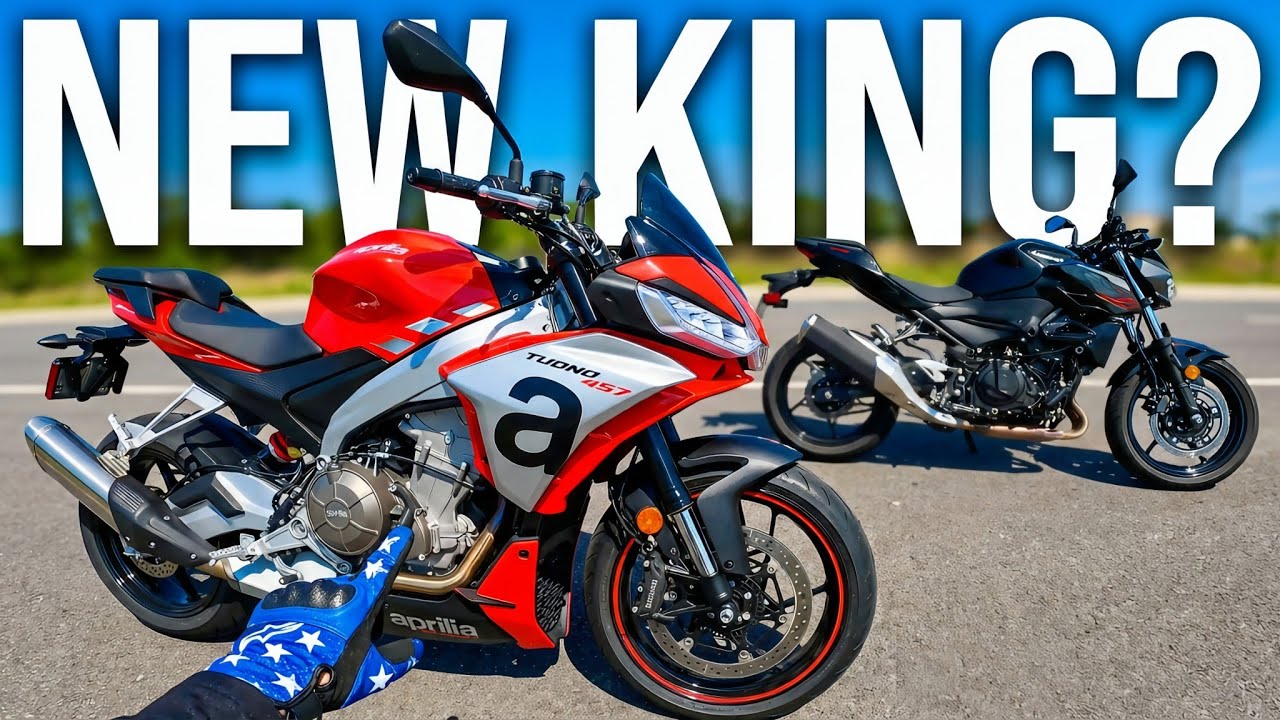 2026 Aprilia Tuono 457 vs Kawasaki Z500 Real World Ride REVIEW!