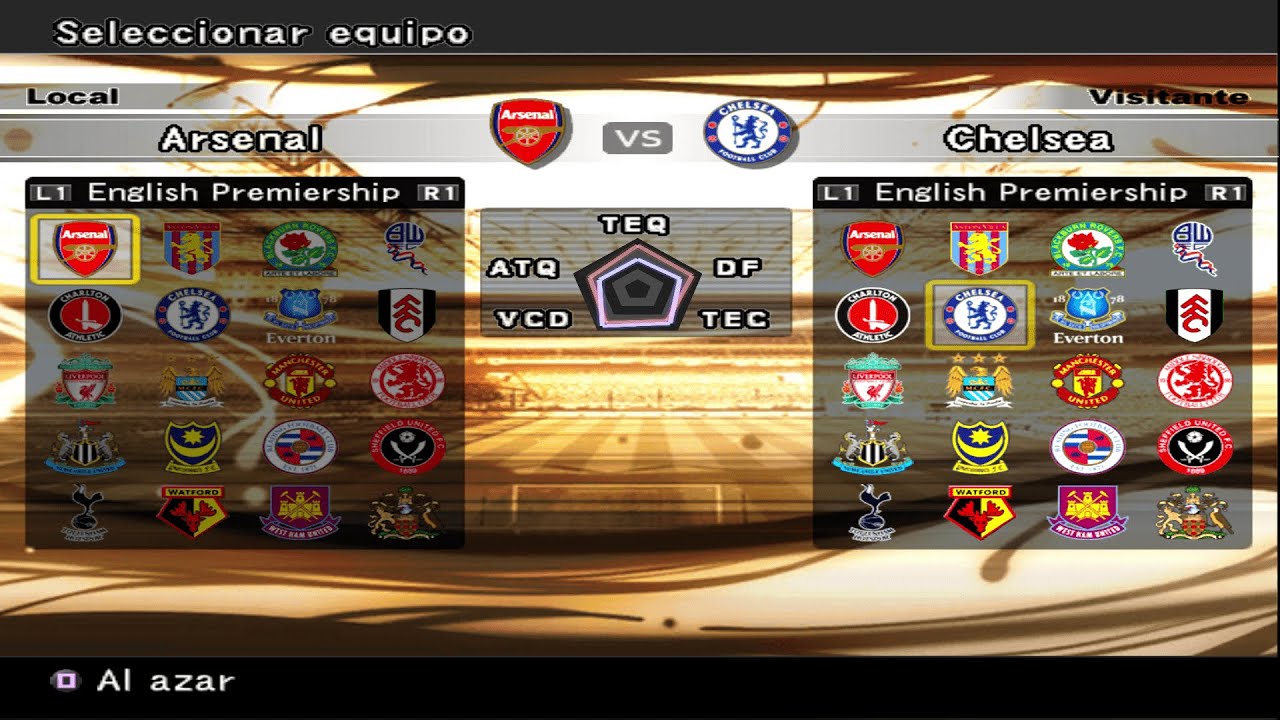 Pro Evolution Soccer 6 PS2 Arsenal Vs. Chelsea HD