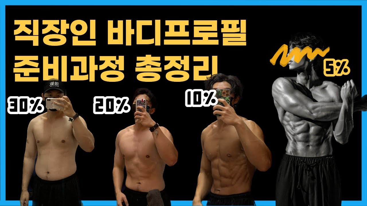 직장인 바디프로필 A~Z