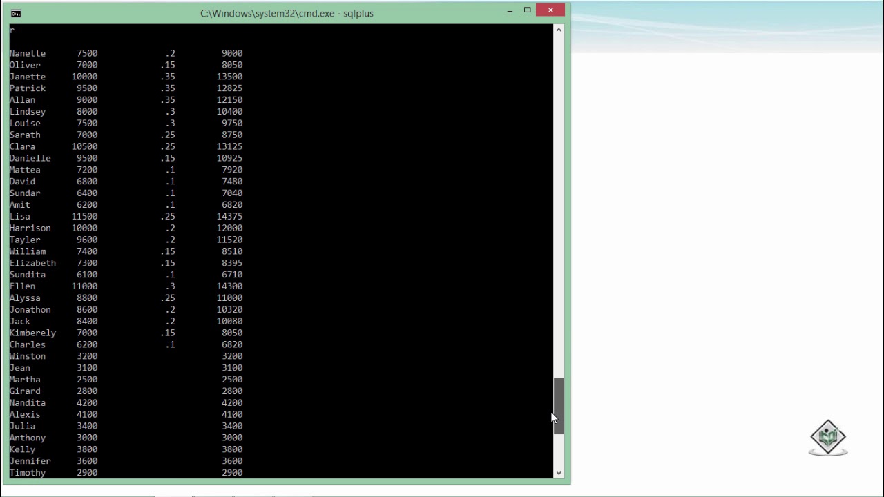 Oracle - SQL - General Functions