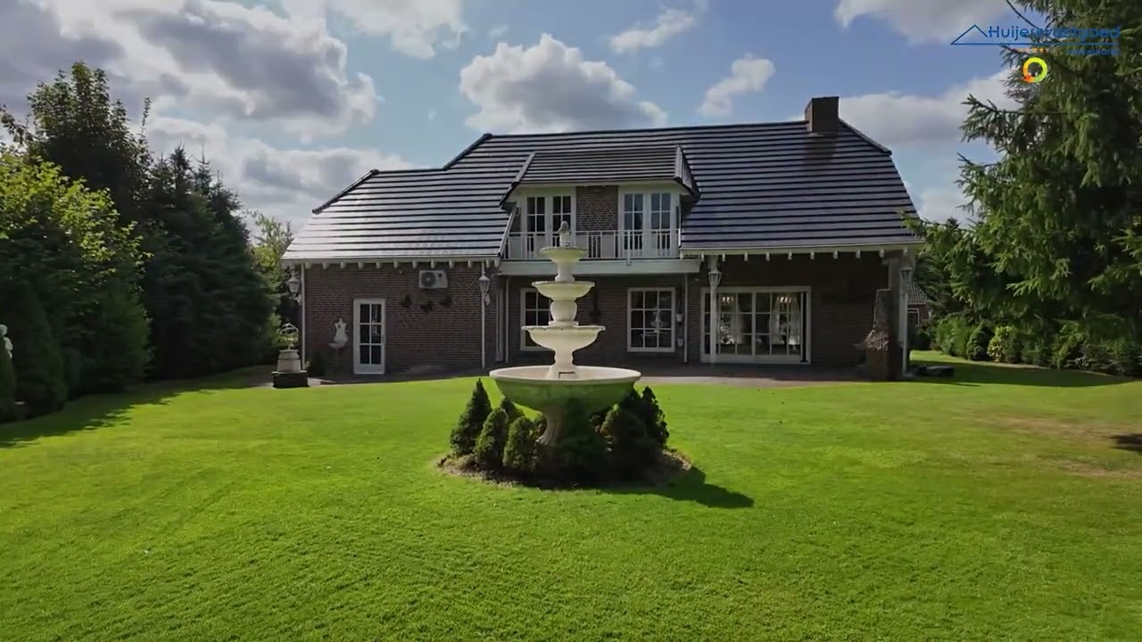 Vrijstaande villa met garage en tuin, Grensweg 40 Budel, Huijers Vastgoed Makelaardij