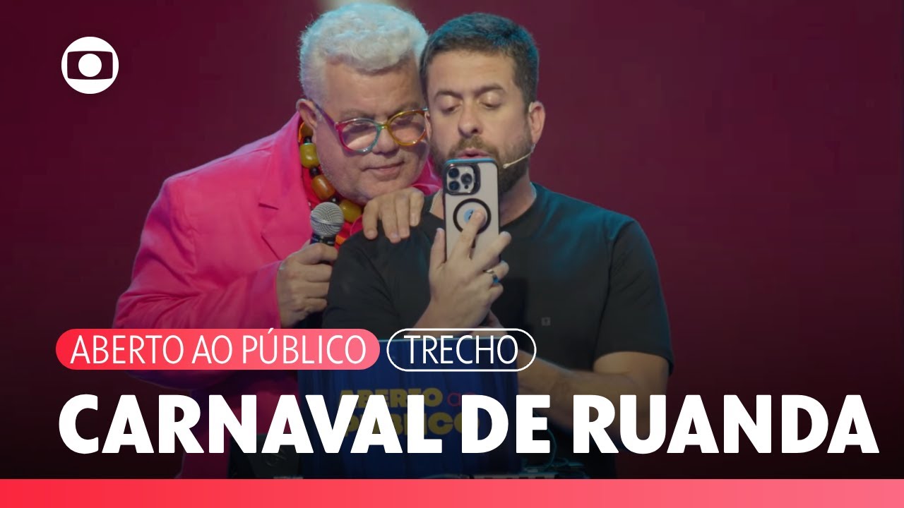 PASSA O TELEFONE! MILTON CUNHA E AS SAIAS JUSTAS COM AS AMIGAS | ABERTO AO PÚBLICO | TV GLOBO