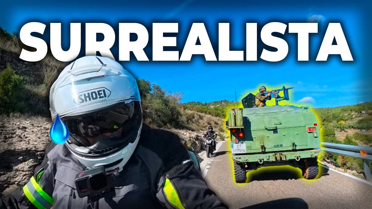 🤪 Una de las MEJORES ZONAS para ir en MOTO | Les Marines Roadbook 2025 con la Honda Transalp 750