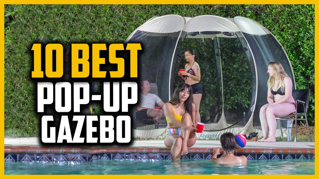 Top 10 Best Pop Up Gazebo in 2025