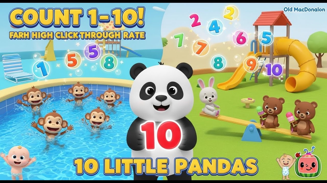 Learn to Count 1–10! | One Potato, Finger Family & More Nursery Rhymes | CoComelon Early Math
