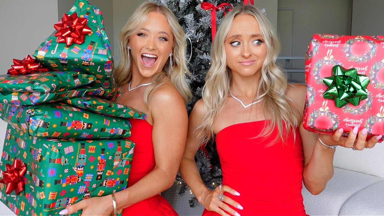 РОЖДЕСТВЕНСКИЕ ПОДАРКИ ДЛЯ ОБМЕНА БЛИЗНЕЦАМИ - Rybka Twins 🎁👀