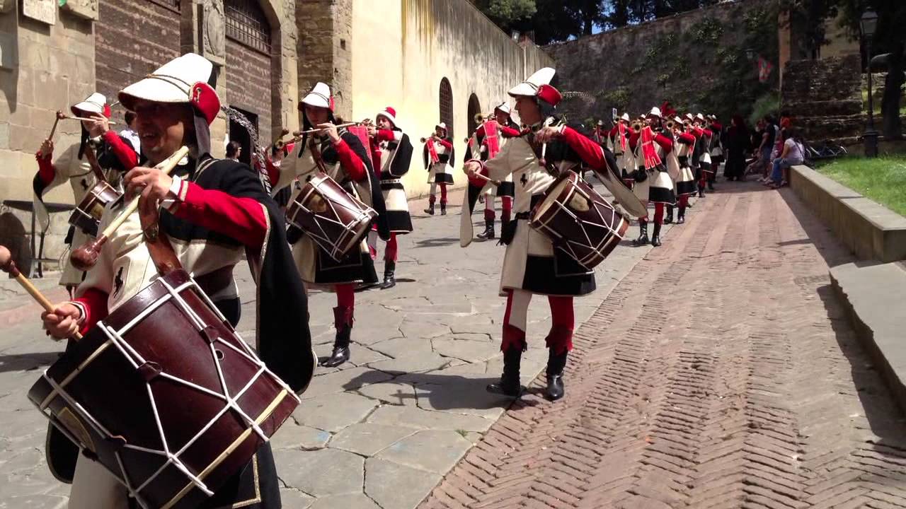 Corteggio Storico  Giostra del Saracino Arezzo