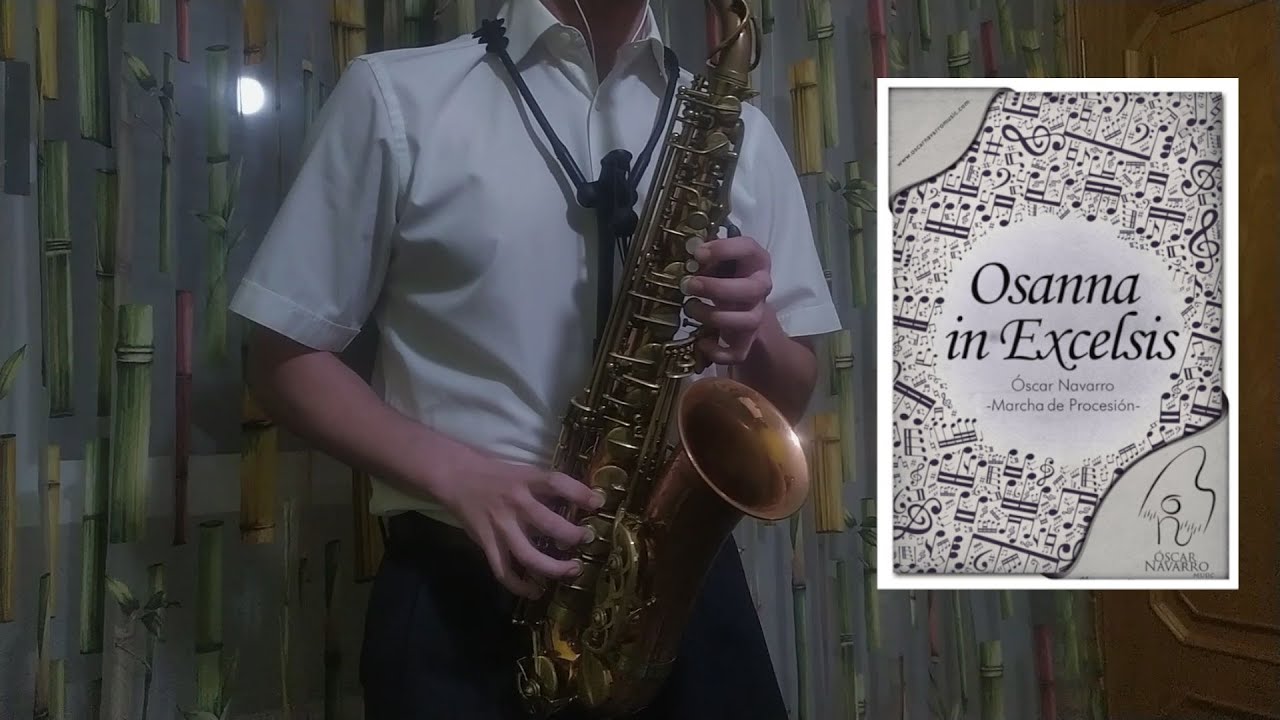 Osanna in Excelsis (Óscar Navarro). Josep Sanz, saxofón