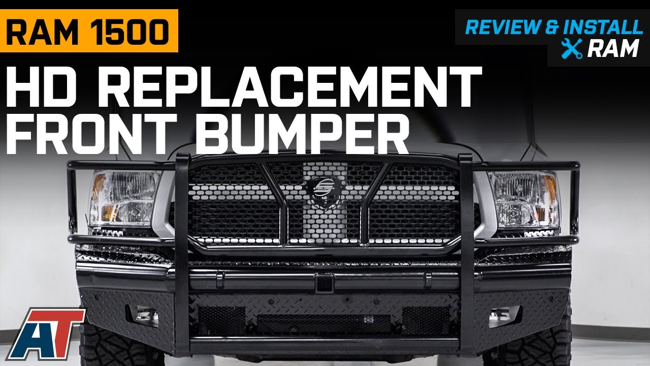 2013-2018 RAM 1500 HD Replacement Front Bumper Review & Install