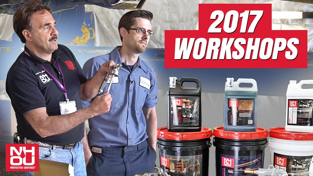 NH Oil Undercoating® 2017 workshops