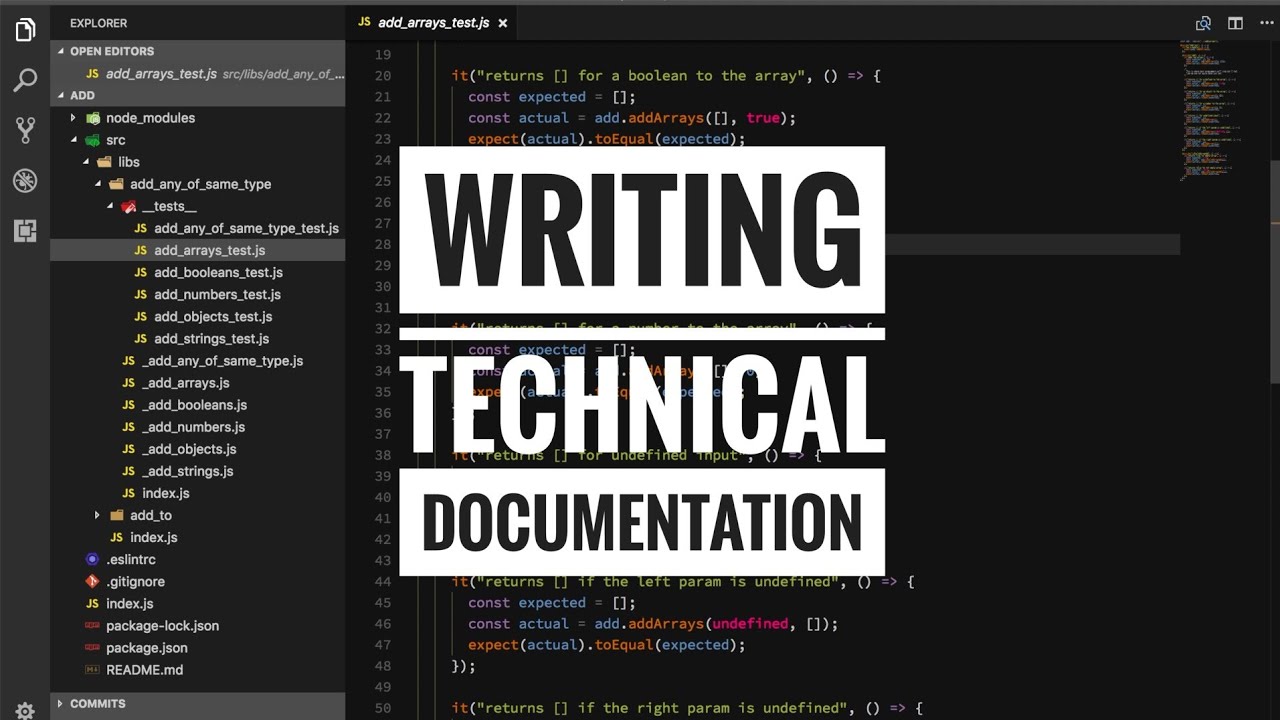 Написание технической документации