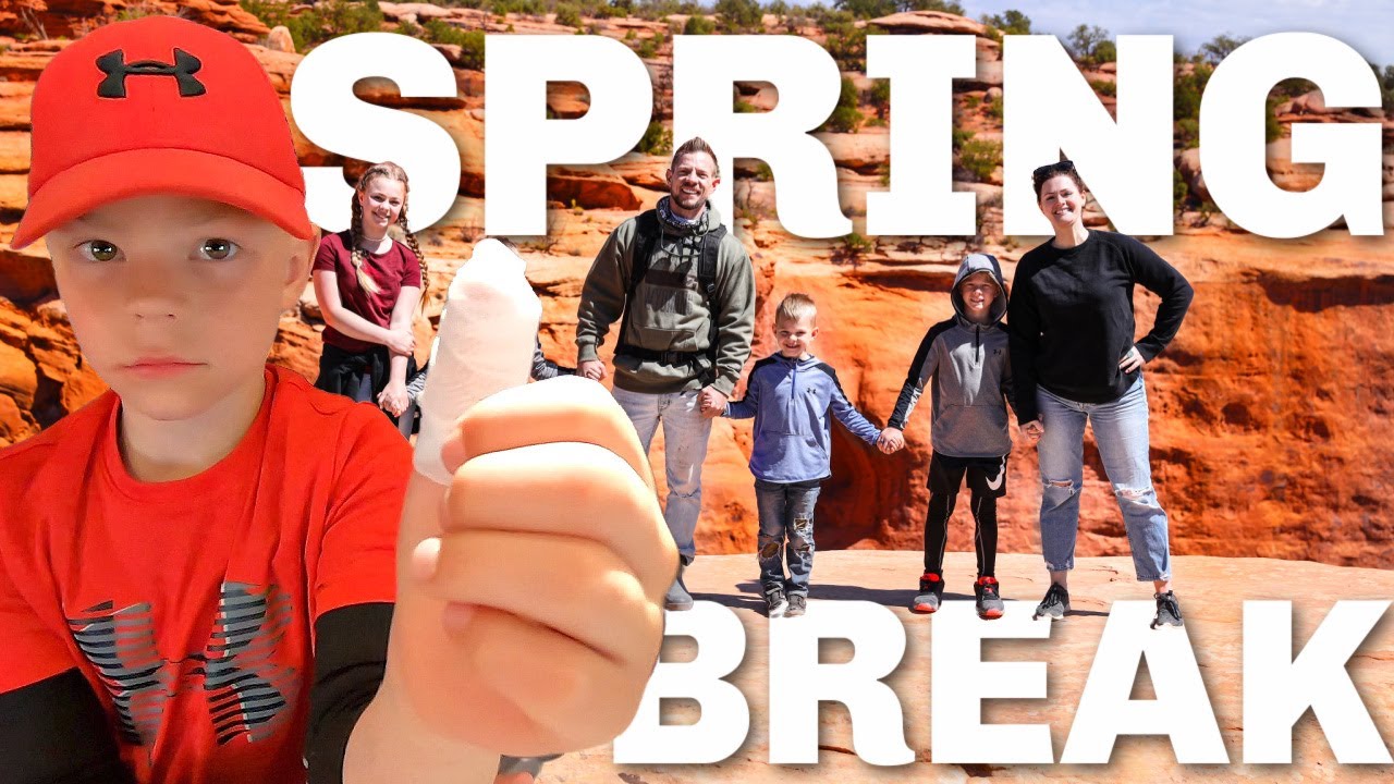 SPRING BREAK Moab Utah - RV  TRAVEL VLOG