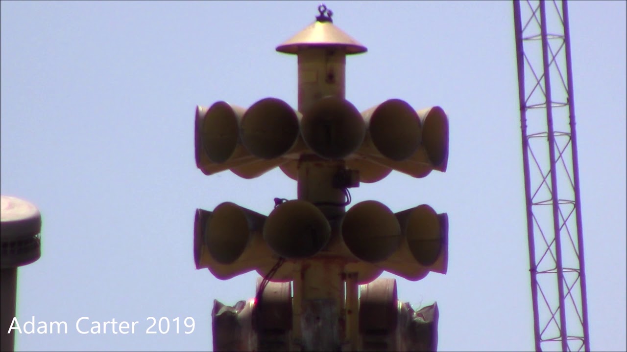 Federal Sign & Signal 2T22 | Attack & Siren Ambience | Madill, OK (Siren Test) 7/19/19